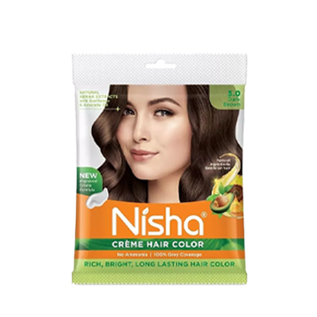 Nisha Dark Brown