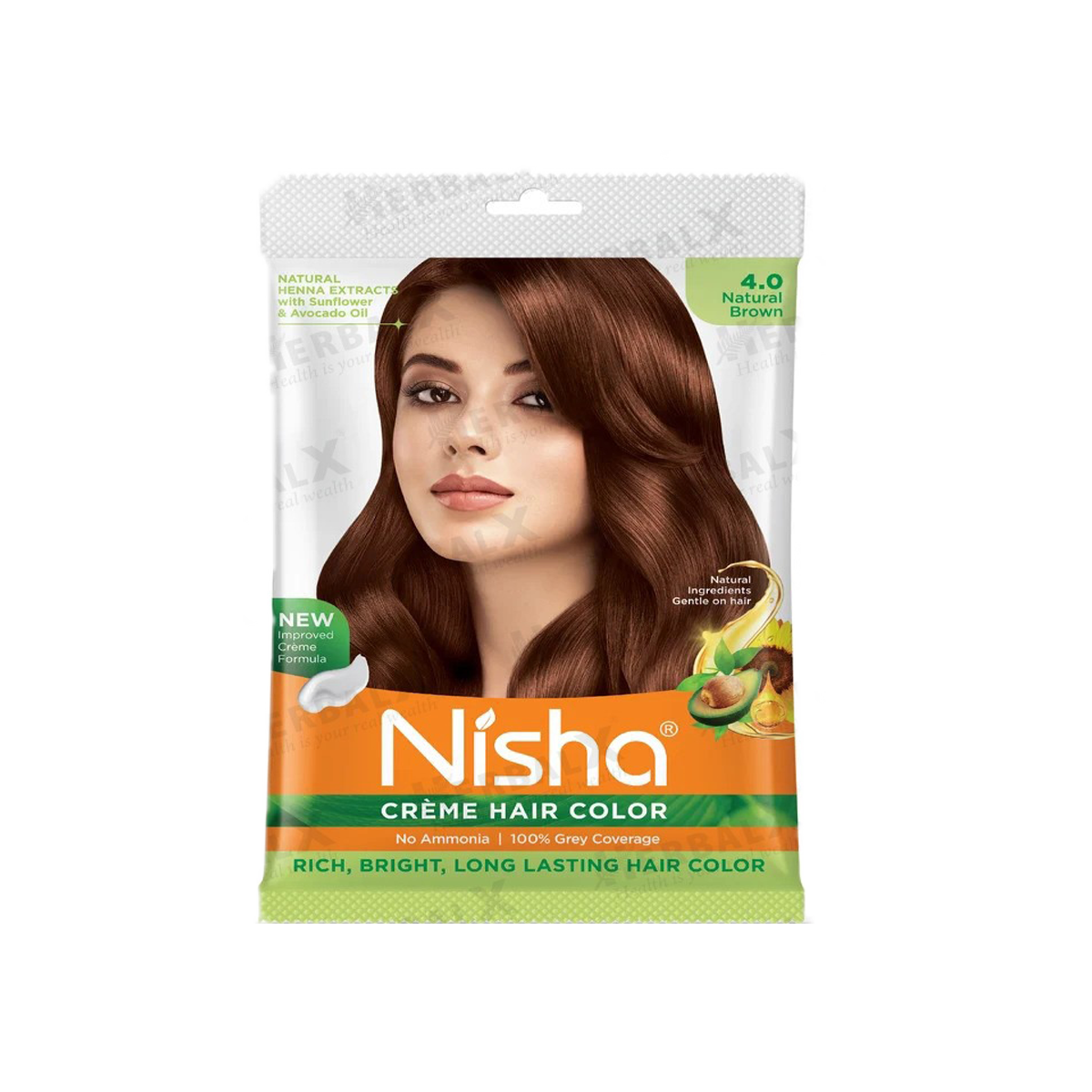 Nisha Natural Brown