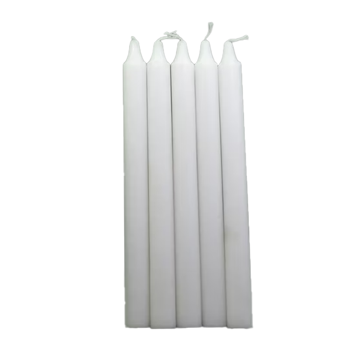 The Super Value SD White Long Candle x 25 pcs